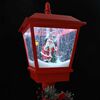 vidaXL Chirstmas Street Lamp with Lantern Red 40.5x40.5x180cm Plastic