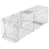 vidaXL Galvanised Live Trap 100 cm