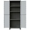vidaXL Plastic Cabinet 68x39x171.5 cm