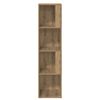 vidaXL Corner Cabinet Artisan Oak 33x33x132 cm Engineered Wood