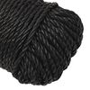 vidaXL Work Rope Black 8 mm 500 m Polypropylene