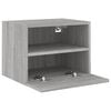 vidaXL TV Wall Cabinets 2 pcs Grey Sonoma 40x30x30 cm Engineered Wood