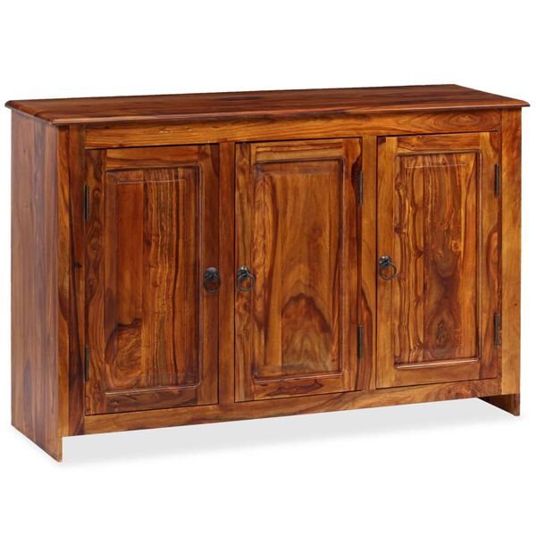 vidaXL Sideboard Solid Acacia Wood 115x35x75 cm