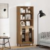 vidaXL Highboard Artisan Oak 69.5 x 34 x 180 cm