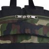 vidaXL School Backpack 40 L Black and Camouflage