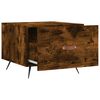 vidaXL Coffee Tables 2 pcs Smoked Oak 50x50x40 cm Engineered Wood
