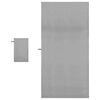 vidaXL Sports Towel Set 2 pcs Dark grey Fabric