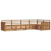 vidaXL Outdoor Sofa Set 5 pcs Natural