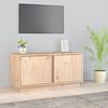 vidaXL TV Cabinet 80x35x40.5 cm Solid Wood Pine