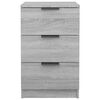 vidaXL Bedside Cabinet Grey Sonoma 40x36x65 cm