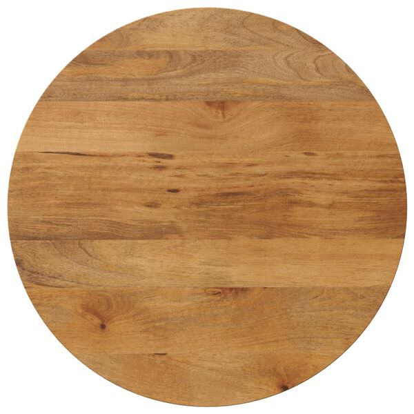 vidaXL Table Top &Oslash; 90x3.8 cm Round Solid Wood Mango