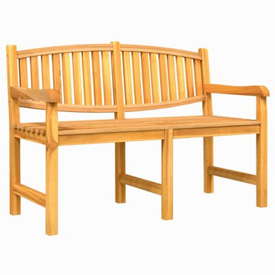 vidaXL Garden Bench 149.5x60x90 cm Solid Teak Wood