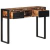 vidaXL Console Table Multicolour 100x35x75 cm Solid Wood Reclaimed