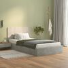 vidaXL Bed Headboard Concrete Grey 120x1.5x80 cm Engineered Wood