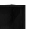 vidaXL Book Cabinet/Room Divider Black Oak 60.5x30x90cm Engineered Wood