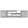 vidaXL TV Cabinet Concrete Grey 188.5x41x50 cm Engineered Wood