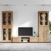vidaXL TV Cabinet Set with Drawer FLORIN Artisan Oak Engineered Wood