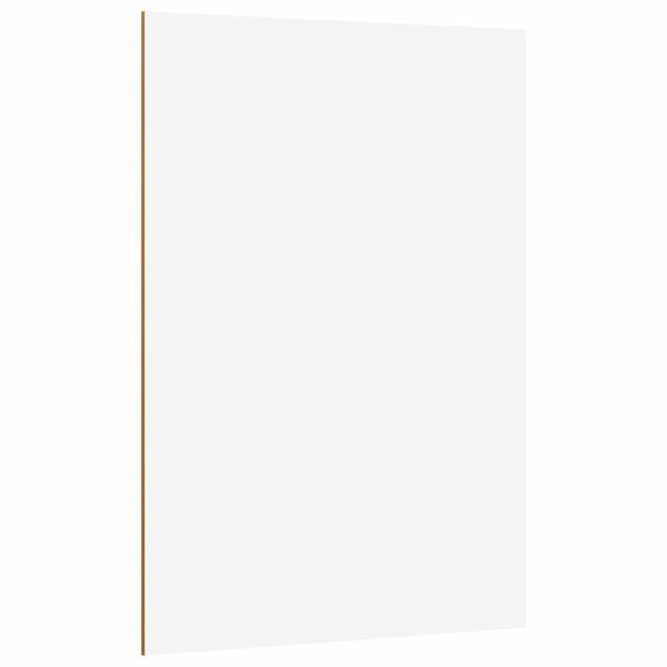 vidaXL Decor Panels 50 pcs White 21 x 30 x 0.27 cm Engineered Wood