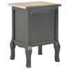 vidaXL Bedside Cabinets 2 pcs Black 35x30x49 cm MDF