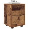 vidaXL Bedside Tables 2 pcs Old Wood 30.5 x 30 x 43 cm Engineered Wood