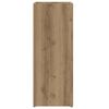 vidaXL Umbrella Stand Artisan Oak 25 x 24.5 x 64 cm Engineered Wood