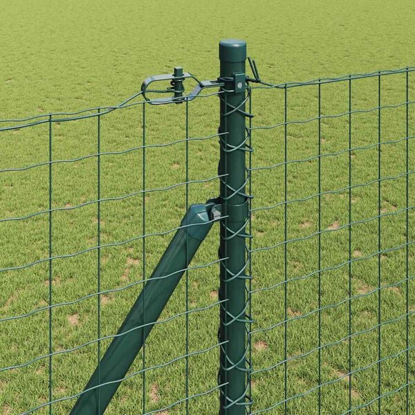 vidaXL Fence Post 52 pcs Grey 3.2 x 3.2 x 170 cm
