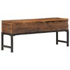 vidaXL Bench 110 cm Solid Wood Reclaimed