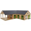 Kids Globe Horse Stable 1:24 Grey