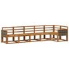 vidaXL Outdoor Sofa Set 6 pcs Natural Solid Acacia Wood