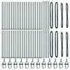 vidaXL Fence Post Other 52 pcs Grey 3.2 x 3.2 x 68.5 cm Steel