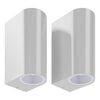 vidaXL Outdoor Up and Down Wall Lights 2 pcs