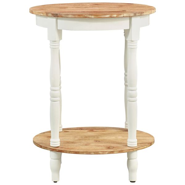 vidaXL Side Table 50x40x66 cm Solid Acacia Wood