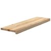 vidaXL Stair Treads 4 pcs Untreated 90x25x2 cm Solid Wood Oak