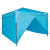 vidaXL Pop-up Canopy Tent Blue 300 x 300 cm Fabric