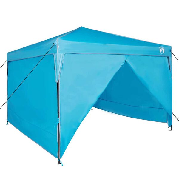 vidaXL Pop-up Canopy Tent Blue 300 x 300 cm Fabric