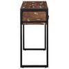 vidaXL Console Table Multicolour 100x35x75 cm Solid Wood Reclaimed