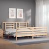 vidaXL Bed Frame without Mattress 200x200 cm Solid Wood