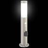 vidaXL Bollard Light with Sensor&Outlet 50 cm Stainless Steel IP44
