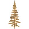 vidaXL Christmas Trees with Stand Brown 180 cm Solid pine wood
