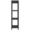 vidaXL Bookshelf Black Oak 40 x 30 x 119 cm Engineered Wood