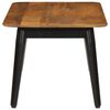 vidaXL Coffee Table 110x50x40 cm Solid Wood Mango and Iron