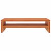 vidaXL Monitor Stand Wax Brown 50x24x13 cm Solid Wood Pine