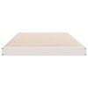 vidaXL Floor Bed Frame White 223.5 x 94 x 9 cm Solid Pine Wood