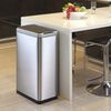 EKO Sensor Bin Phantom 45 L Matte Silver