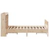 vidaXL Bookcase Bed without Mattress 150x200cm King Size Solid Wood Pine