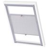 vidaXL Pleated Blinds White M06/306
