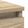 vidaXL Desk Sonoma Oak 90x45x76 cm Engineered Wood