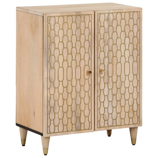 vidaXL Side Cabinet 60x33x75 cm Solid Wood Mango