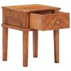 vidaXL Bedside Cabinet 40x40x50 cm Solid Acacia Wood