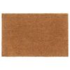 vidaXL Door Mat Natural 65x100 cm Tufted Coir